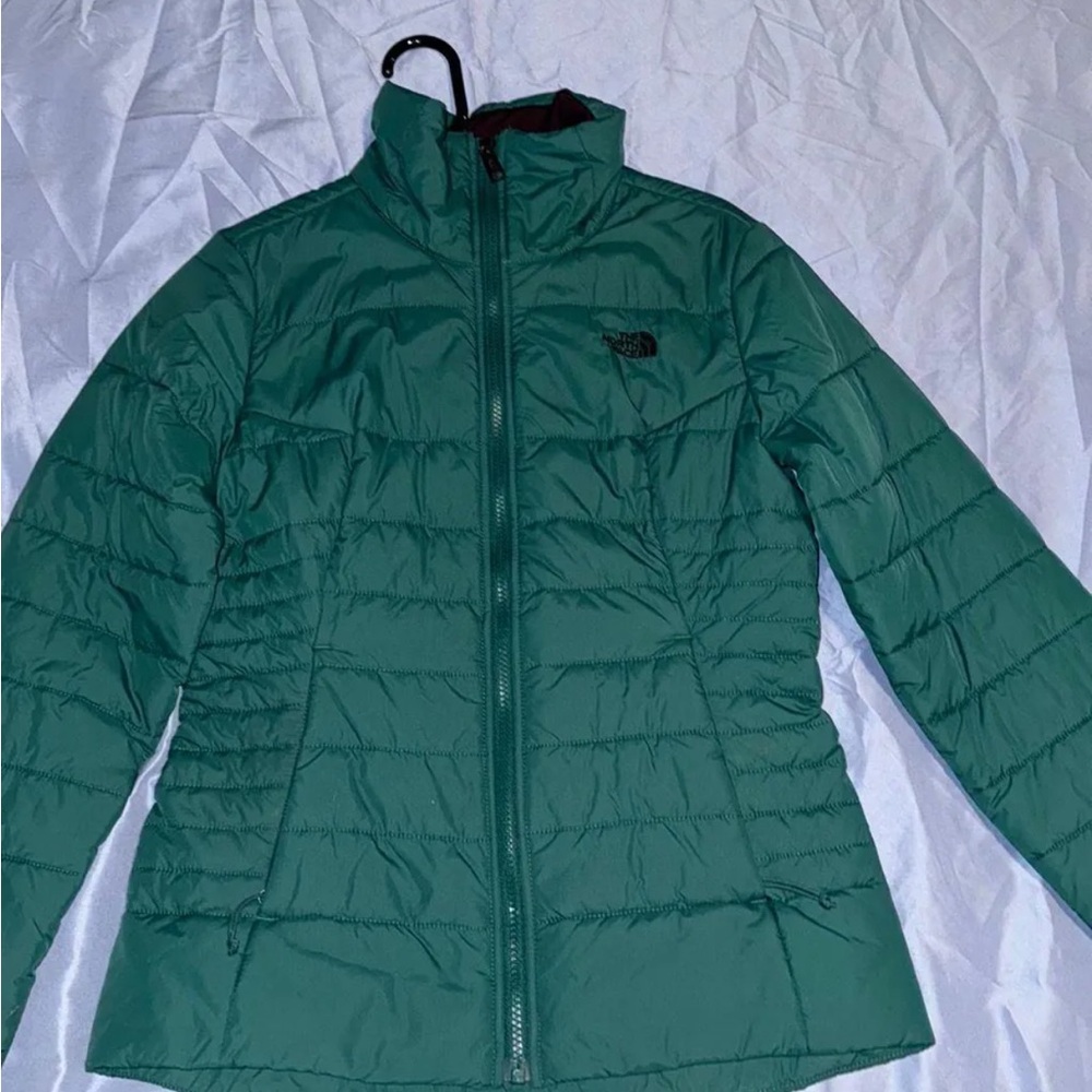 The North Face Women's Teal Puffer Jacket